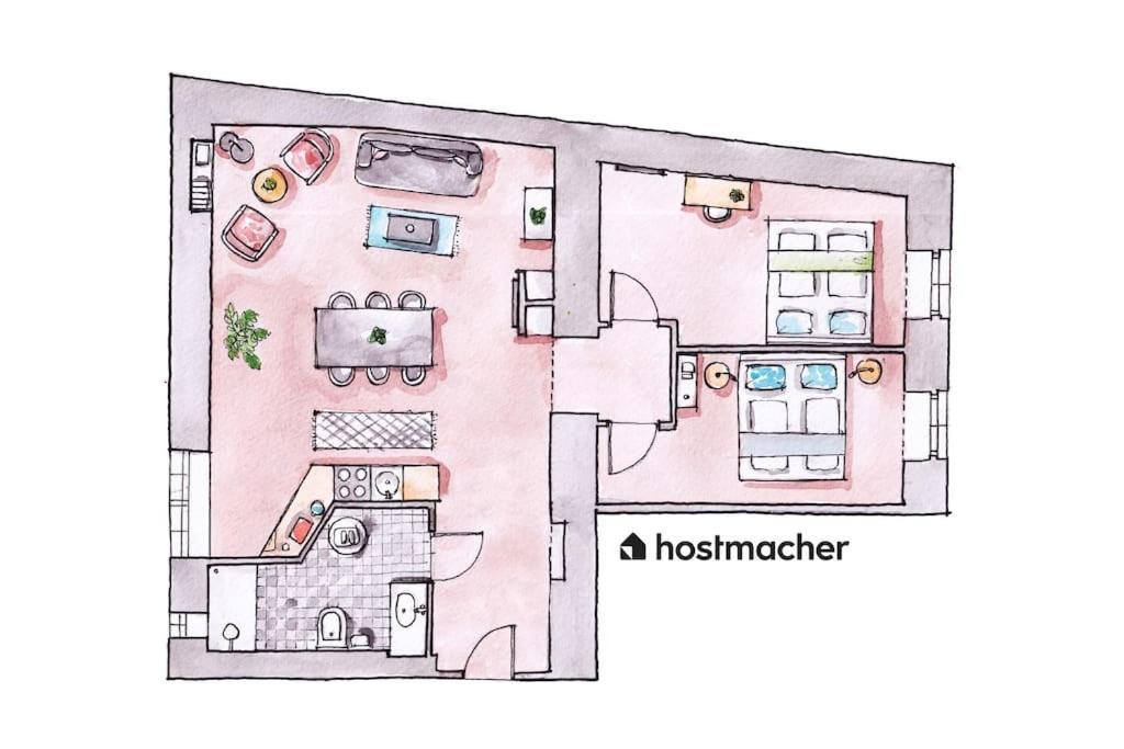 Spacious 2br By Metro And Center By Hm Apartament *